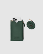 Load image into Gallery viewer, SUKI FOREST GREEN PHONE BAG
