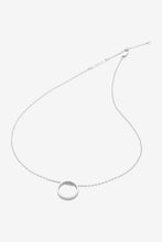 Load image into Gallery viewer, JADE SILVER NECKLACE
