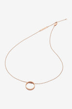 Load image into Gallery viewer, JADE ROSE GOLD NECKLACE
