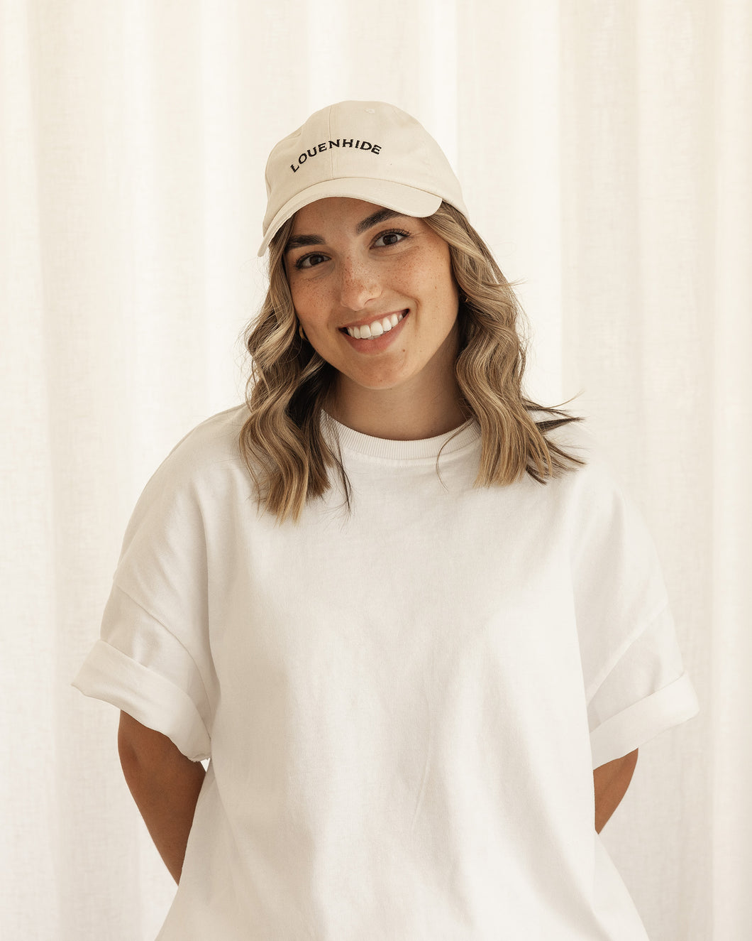 DEMI VANILLA CANVAS CAP