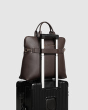 Load image into Gallery viewer, RHODES LAPOP BAG CHOCOLATE
