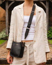 Load image into Gallery viewer, PARKER BLACK PHONE CROSSBODY
