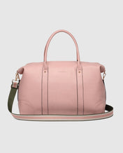 Load image into Gallery viewer, ALEXIS BLUSH STRIPE WEEKENDER
