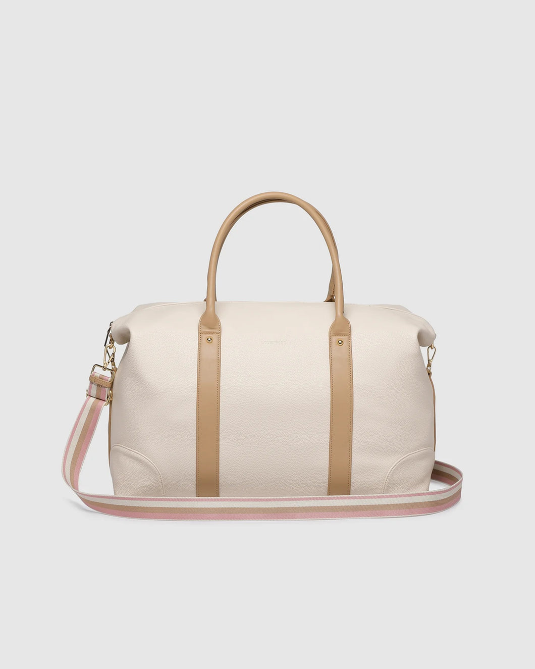 ALEXIS VANILLA STRIPE WEEKENDER