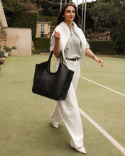 Load image into Gallery viewer, ALEXANDRA TOTE BAG - BLACK
