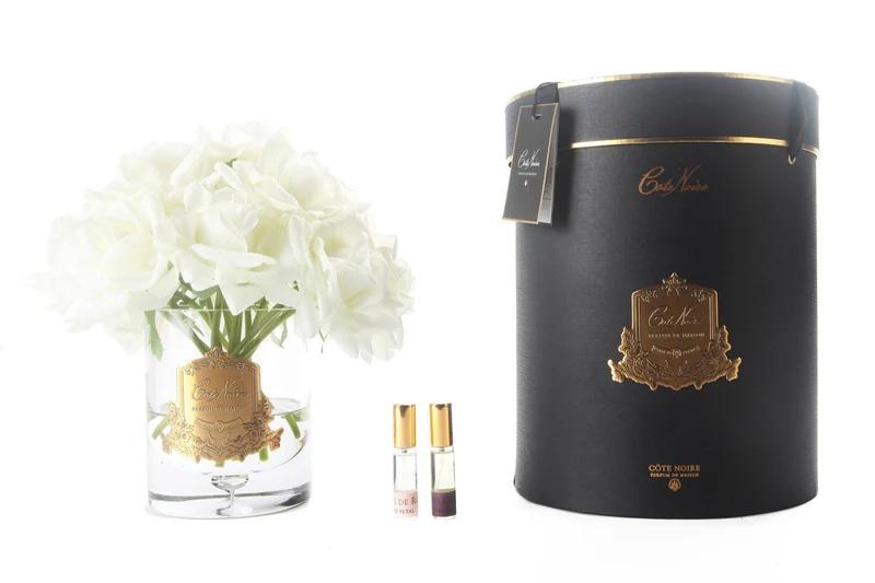 IVORY WHITE GRAND BOUQUET - GOLD