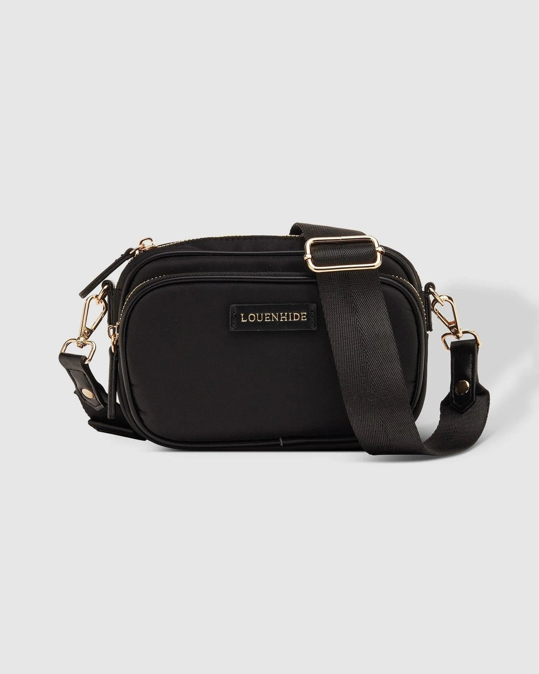 CALI BLACK NYLON CROSSBODY