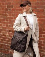 Load image into Gallery viewer, BRONX BACKPACK CHOCOLATE
