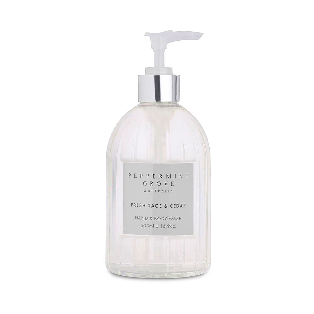 FRESH SAGE & CEDAR HAND/BODY WASH 500ML