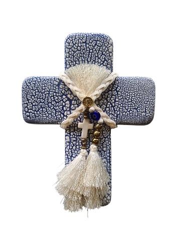 SMALL CROSS CALCADA BLUE