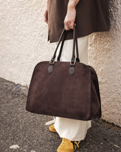 Load image into Gallery viewer, BLAIRE CHOCOLATE TOTE BAG

