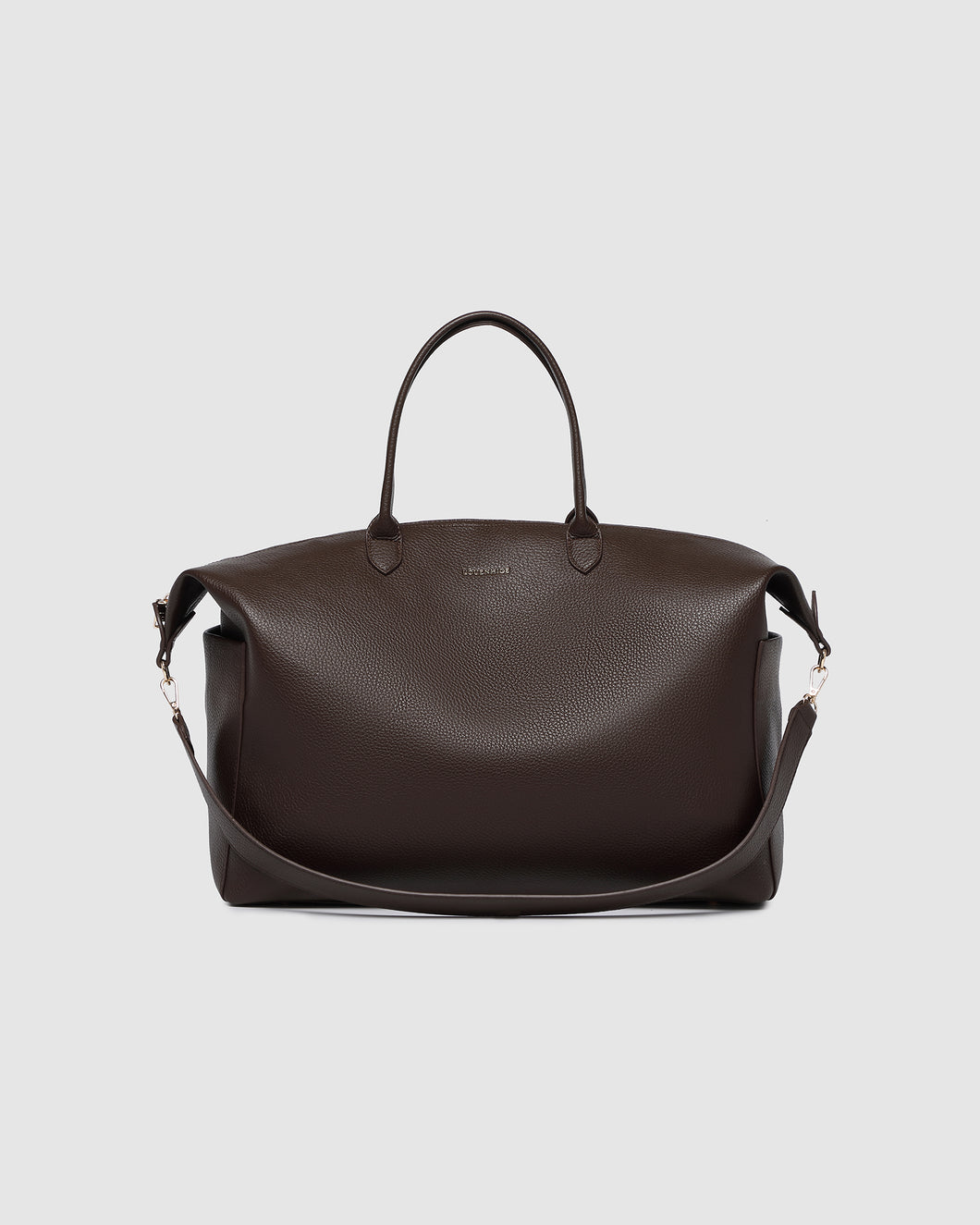 OHIO OVERNIGHT BAG - CHOCOLATE