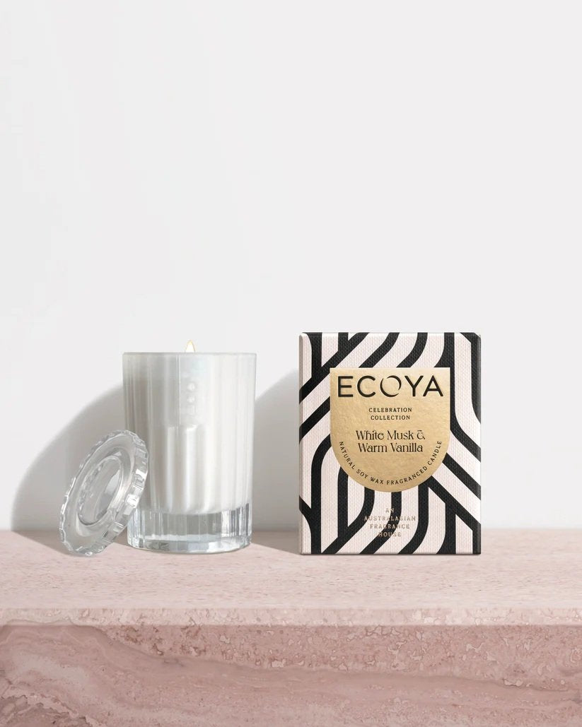 WHITE MUSK & WARM VANILLA MINI CANDLE