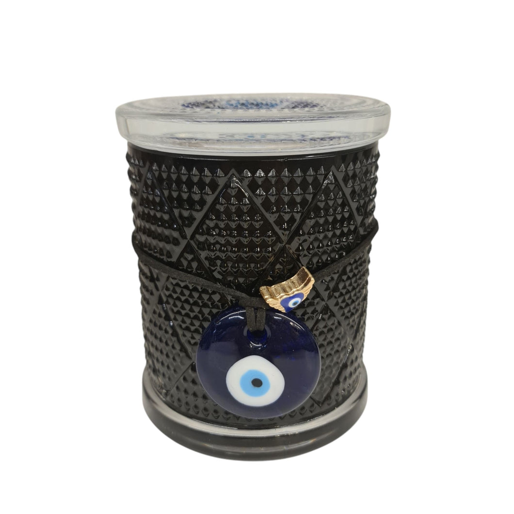 THE EYE DISC CANDLE BLACK