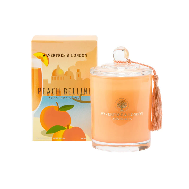 PEACH BELLINI CANDLE 330G