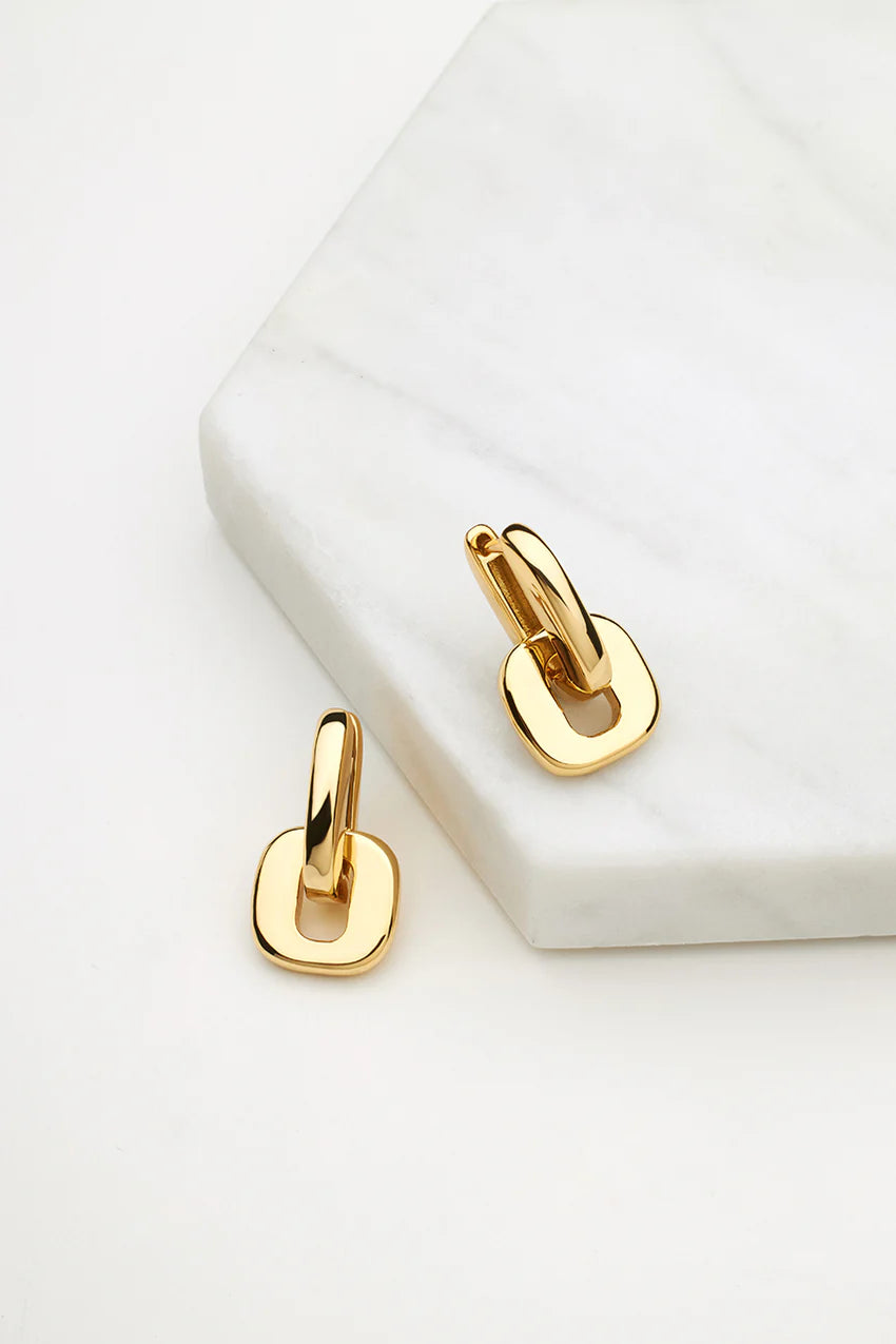 ELLA GOLD/GOLD EARRINGS