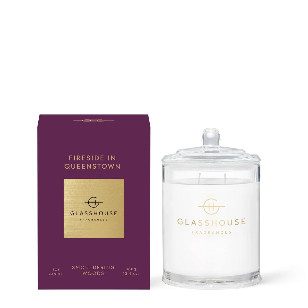 FIRESIDE IN QUEENSTOWN 380G CANDLE
