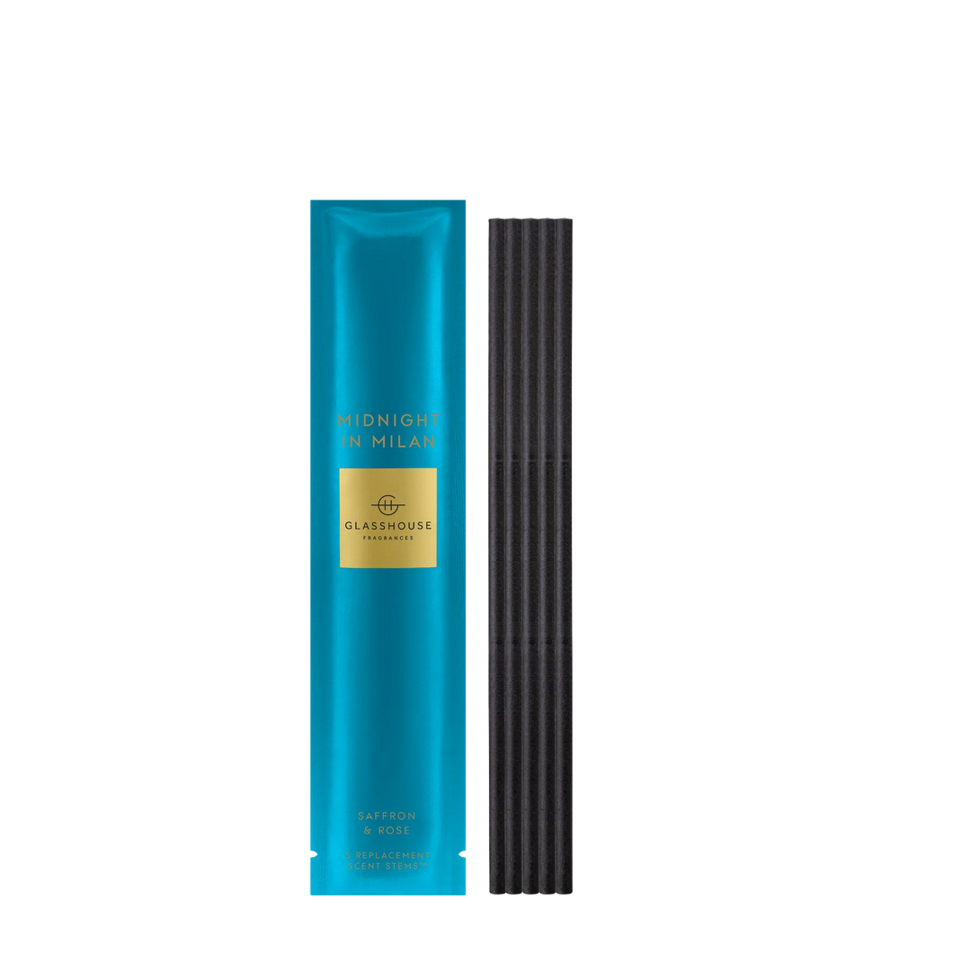 MIDNIGHT IN MILAN R/PLA SCENT STEMS 5