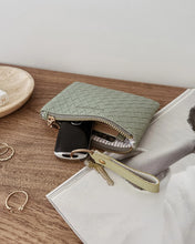 Load image into Gallery viewer, KUTA PURSE WOVEN SAGE GREEN

