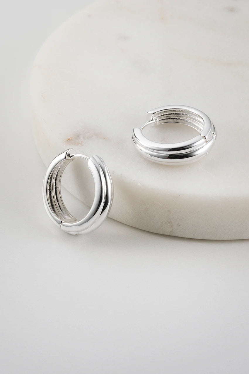 PARIS HOOP - SILVER