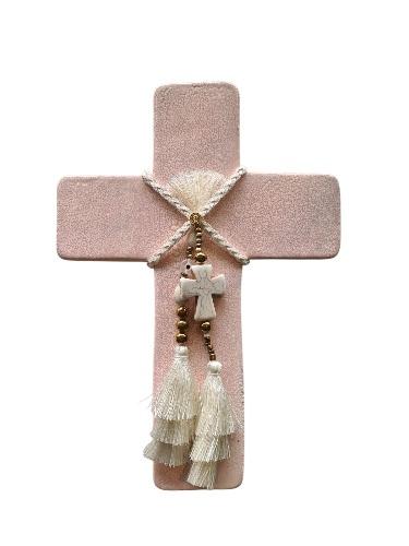 LARGE CROSS CALCADA PINK