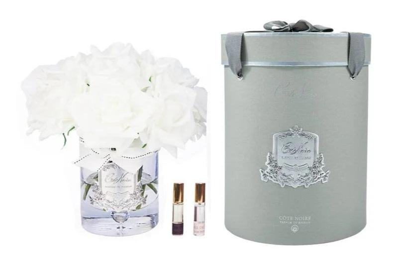 IVORY WHITE GRAND BOUQUET - SILVER