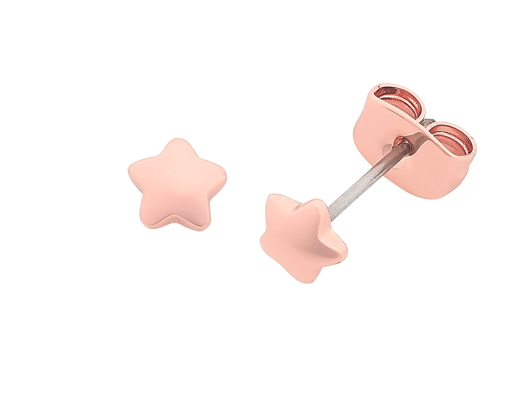 PETITE TWINKLE ROSE GOLD EARRING